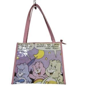 Care Bears FAB Tote 2004 Small Pink Vintage. Collectable Bag